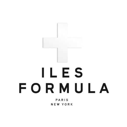 White cross logo with "ILES FORMULA PARIS NEW YORK" text.